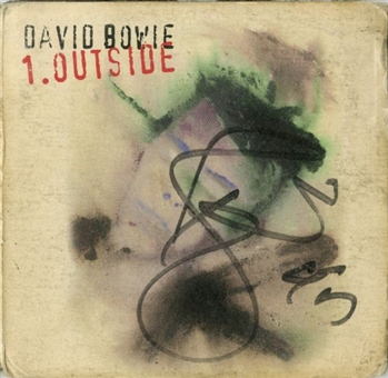 David Bowie Signed "Outside" CD